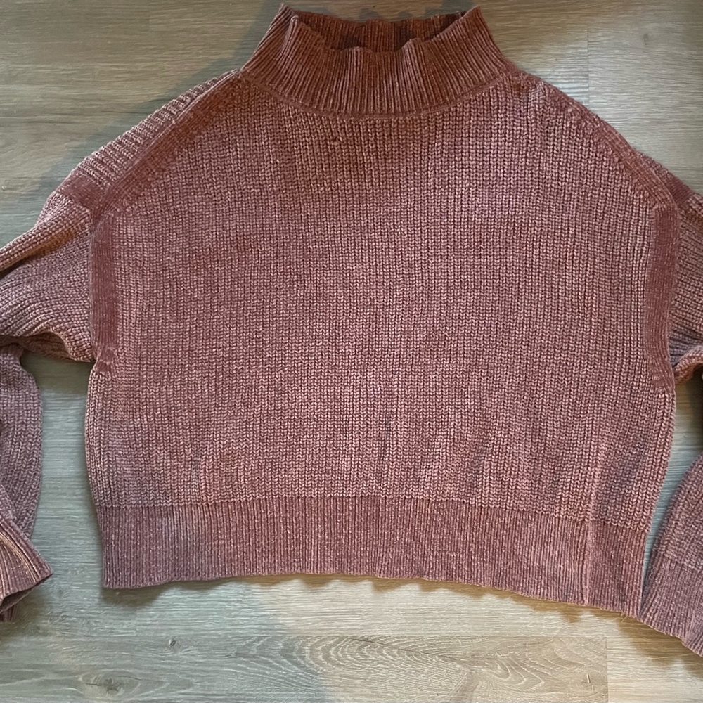 Jon & Anna Mauve Turtleneck Sweater